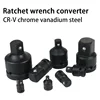 CR-V chrome vanadium steel Socket adapter ratchet wrench adapter 1/2 big fly turn 3/8 medium fly turn 1/4 small fly 1