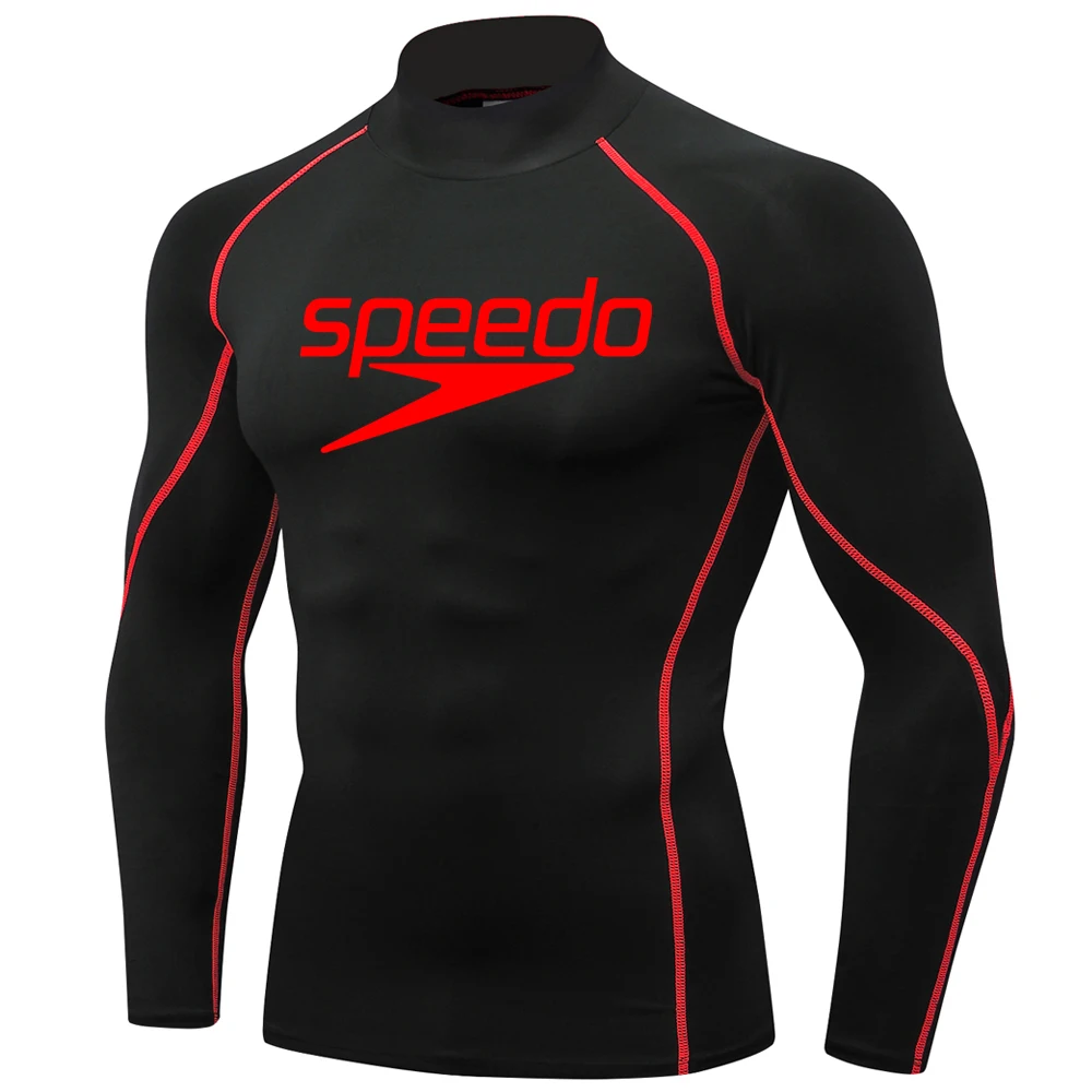 Rash Guard Men Swimming Tights Long Sleeve Surf Diving