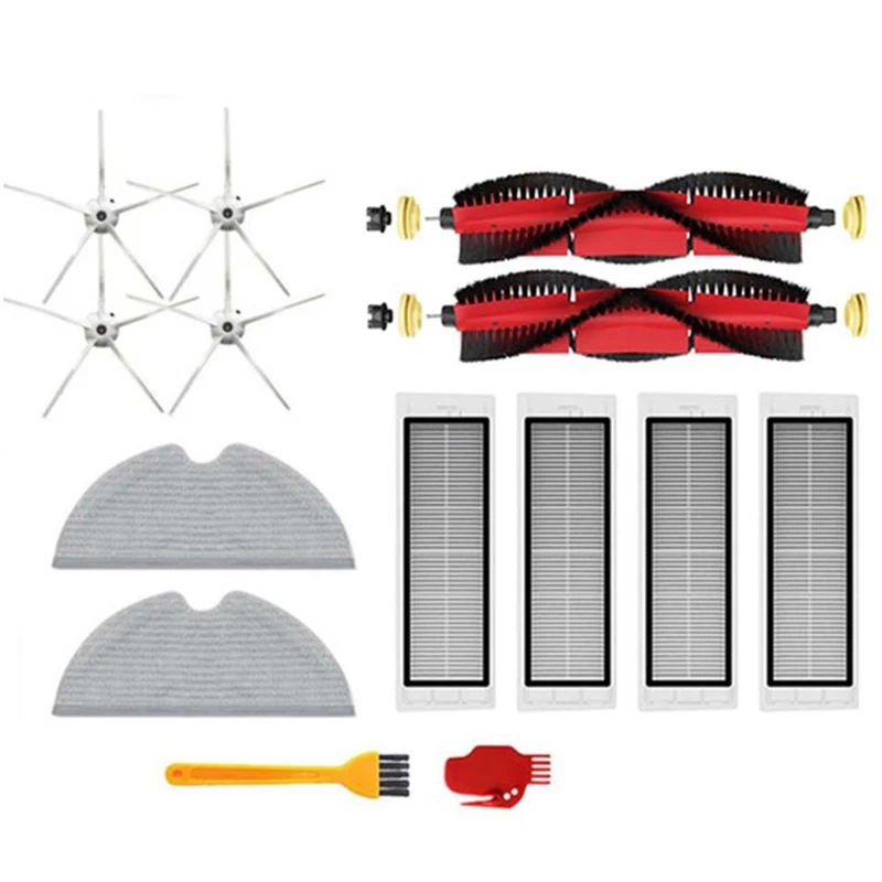 Per Roborock S5 S6 Max Pure E4 E5 T6 T4 Filtro Hepa Accessori Per Aspirapolvere Spazzola Laterale Principale Mop Panno Pezzi Di Ricambio