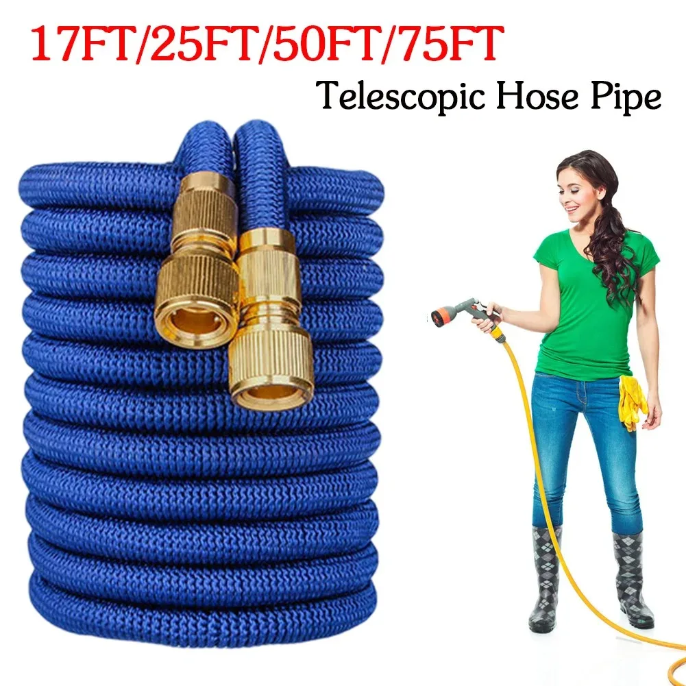 Expandable Garden Hose Pipe Flexible Extensible Water Hose with Water Gun Magic Pipes for Garden Farm Irrigation Car Wash garden hose expandable magic hose expandable water hose water hose expandable hose water gun
