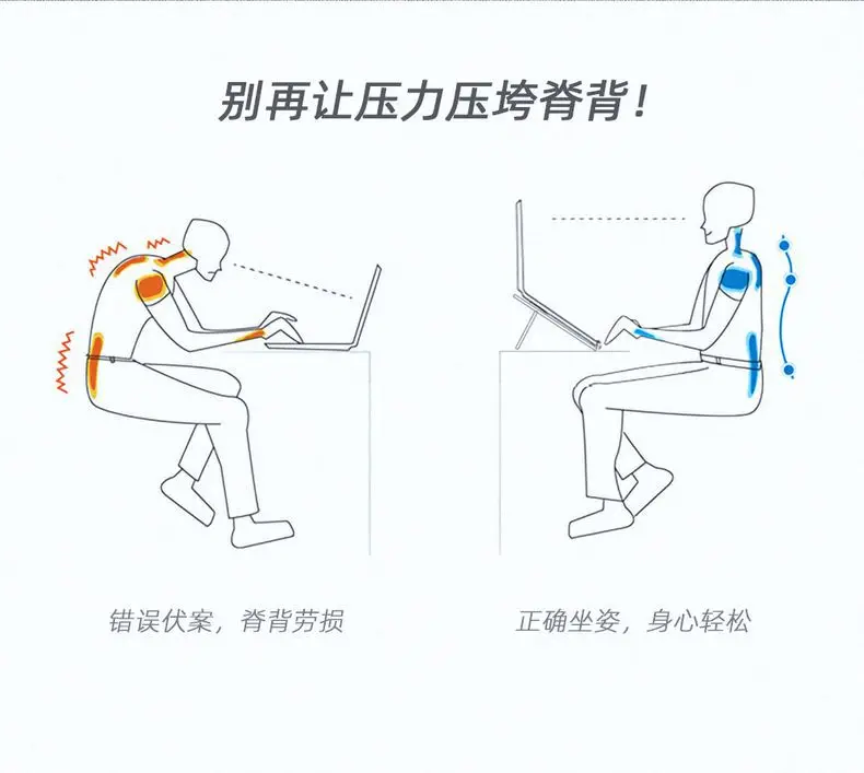 Description Picture 4 of itemLaptop stand, desktop, vertical aluminum alloy computer stand, folding, lifting, and cooling base bracket