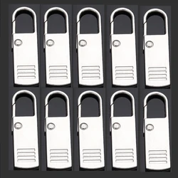 Instant Zipper Repair Kit - Universal Replacement Zip Slider with New Design (Silver  10PCS)