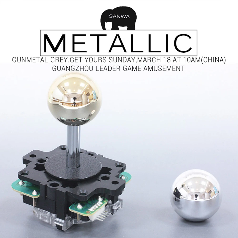s33.1.30.eightmanさん専用セット SANWA DENSHI Joystick w/ Base JLX-TP-8YT-SK – Arcade Shock