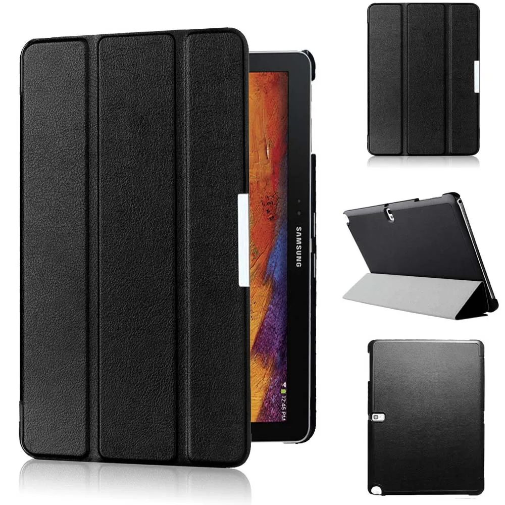 Slim Shell Case for Samsung Galaxy Note 10.1 2014 Edition- Lightweight Protective Stand Cover For SM-P600 P601 P605 Auto Sleep