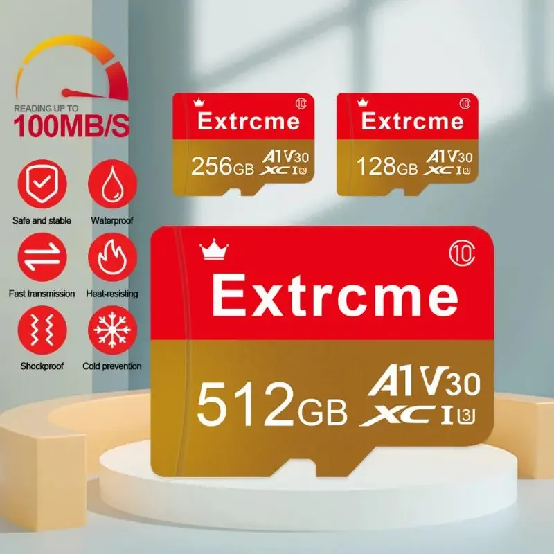 Scheda Sd 2Tb 1Tb Scheda Di Memoria Sd 512Gb 256Gb Trasferimento Ultra-Veloce Micro Tf Sd Card Portatile Cartao De Memoria Per Nintendo Switch