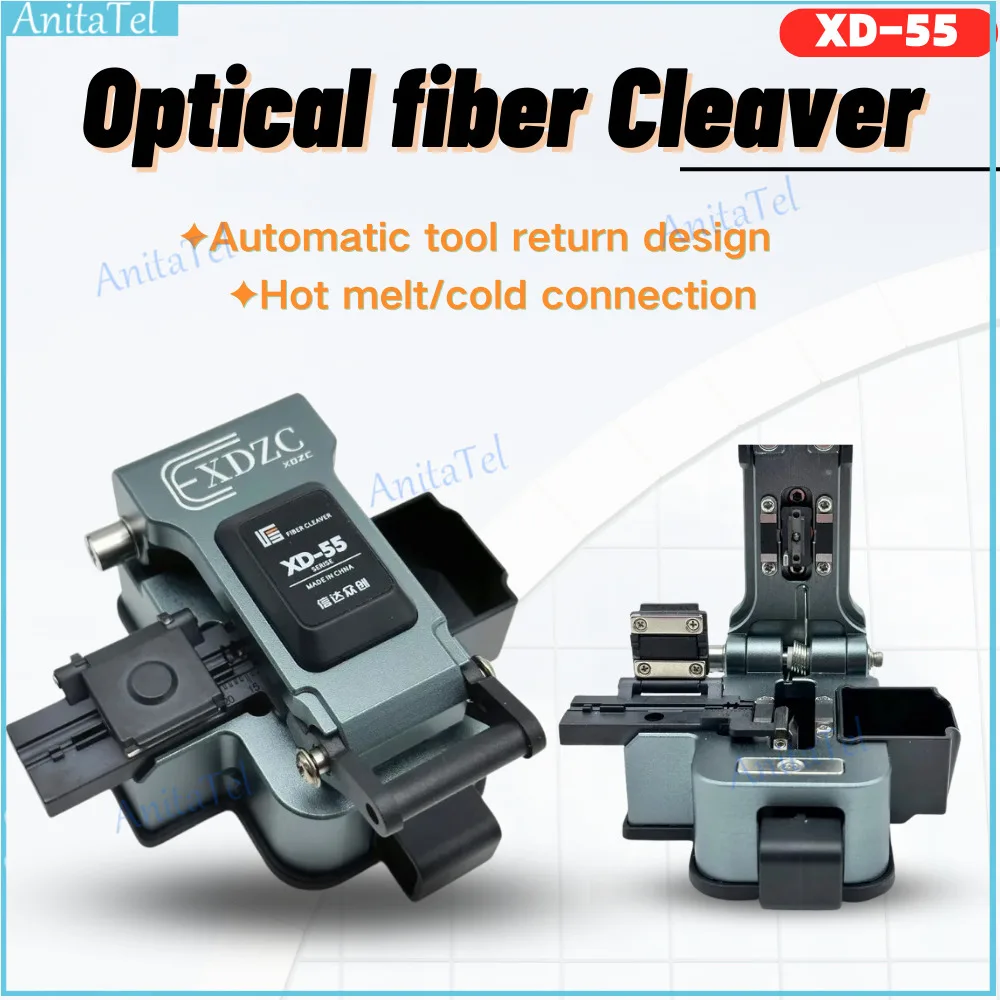 

XD-55 Optical Cleaver New FTTH Cutting With Automatic Return Tool XD-55 Optical Cleaver Fiber Optic Knife Tools