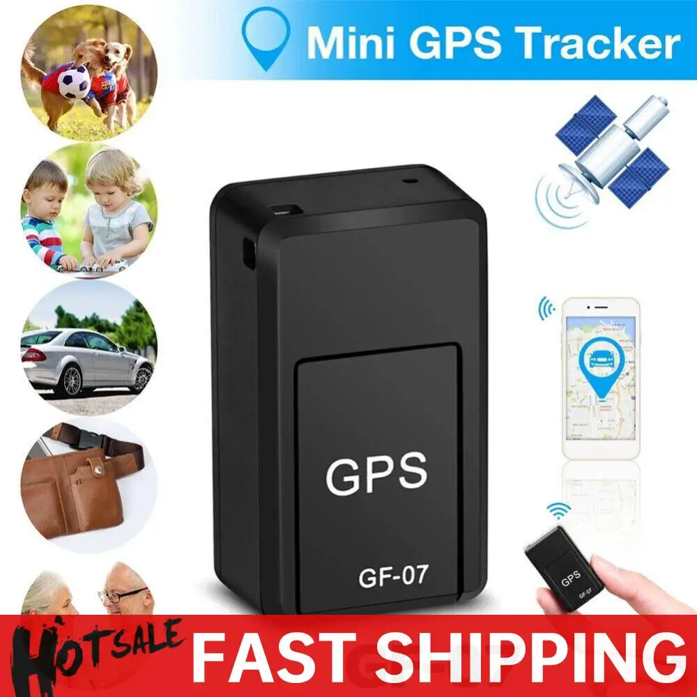 GF-07 GPS Tracker Magnetic Children Anti-lost Locator Daily Waterproof SIM Message Positioner Car Kids GSM GPRS Automobile Parts gps tracker car tracker