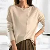 2024 Spring Autumn Knitted Sweater Women Vintage Single-breasted Cardigans For Women Basic Knitwear Small Coat 4