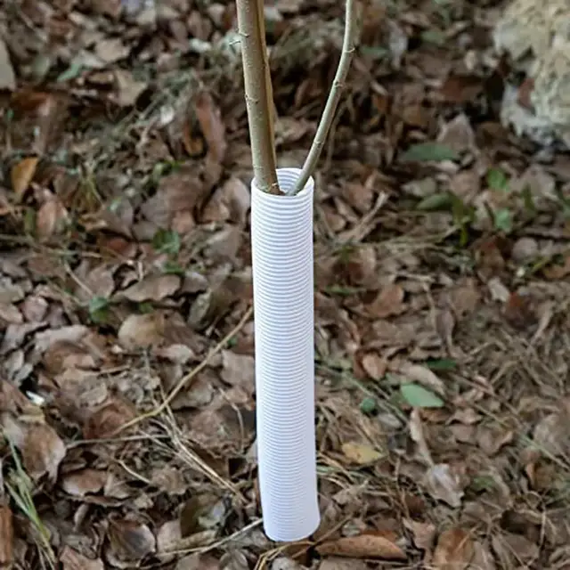 6 db Fa Csomagtartó Őrök Univerzális Többcélú Védelem Csemetékek Műanyag Hullámosított Csövek Kerthez