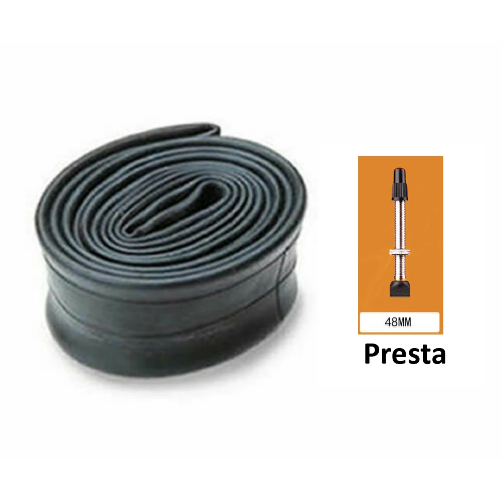 Tire Inner Tube 26x1.75/2.125 Inch 32/48mm AV/FV Accessories 220g Bicycle Bike Butyl Rubber Presta-Schrader Valve