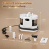 OMESER C988 Spot Cleaner 13kpa 1650w Vacuum Steam Cleaner Spray Suction Integrated Handheld Cleaning Carpet Cleaner Machine 6