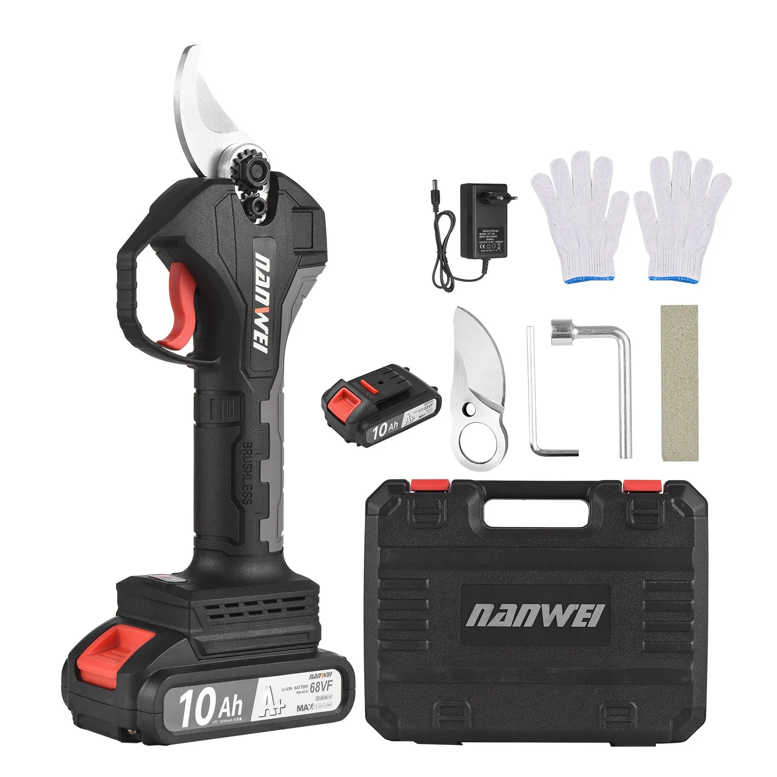 Geevorks 21V Brushless Cordless Electric Pruning Shears Rechargeable