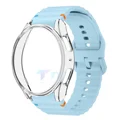 Sky blue transparent