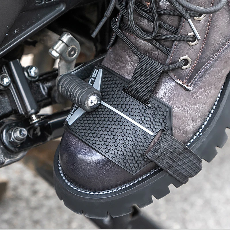Motorcycle shift shoe cover, gear change shoe cover, protection anti-skid gear change pad, waterproof and dirt-resis