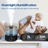 KINSCOTER 3L Air Humidifier Professional Large Capacity Home Humidifier Plant Mist Aroma Diffuser with Remote Control Timer 2