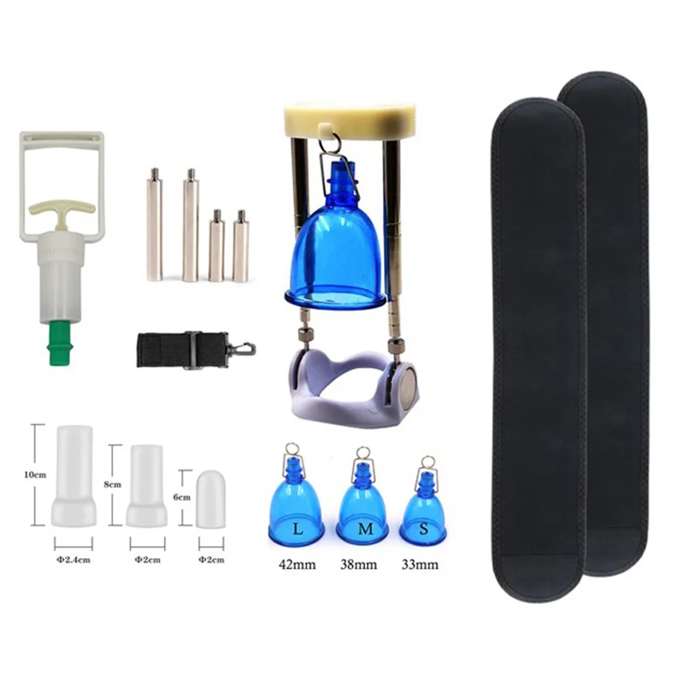 sexo all in one size master penis enlargement peni length enlarger vacuum holder sex toy for male men adult training