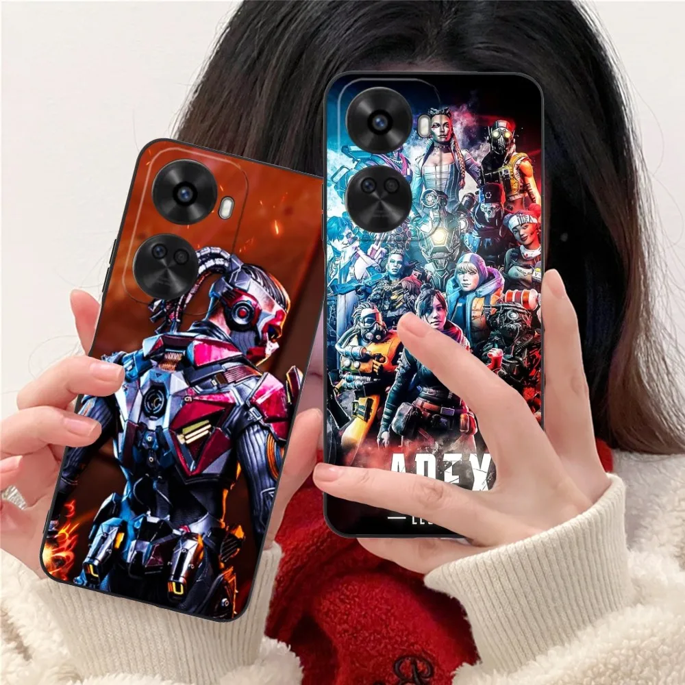 Apex Legends Mobile Cell Phone Case For Huawei Nova 12 11 10 9 8 7 Pro Se 5G Black Soft Phone Cover Funda