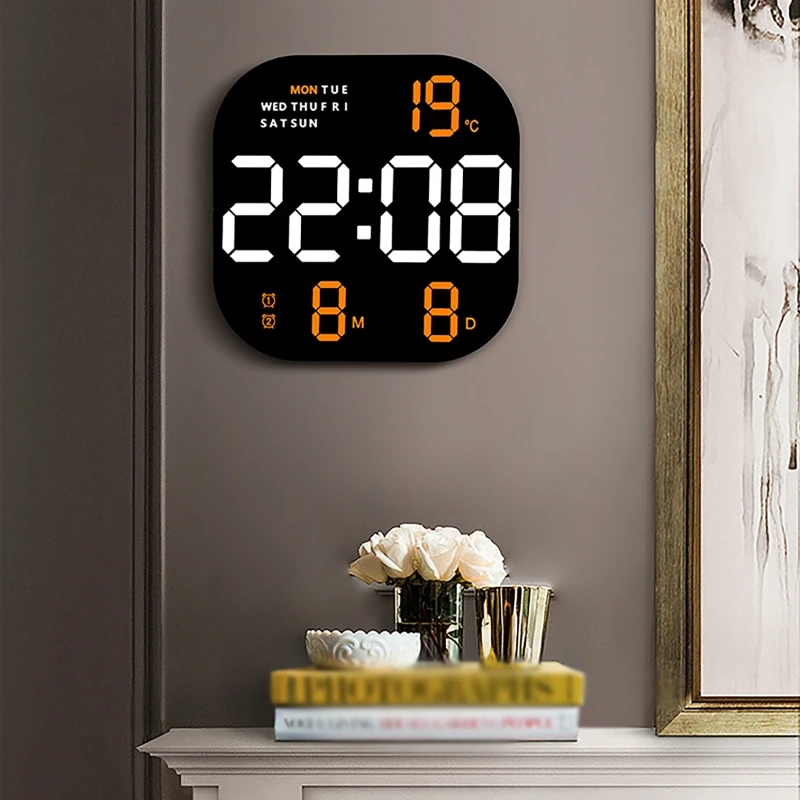Large-Screen-Wall-Clock-Smart-Brightness-Remote-Control-LED-Digital ...