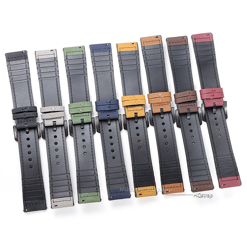Elegant Quick Release Leather Watch Band – Premium Replacement Wrist Strap