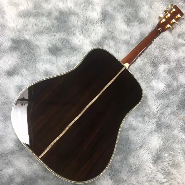 41 inch D45 series red pine solid wood section back and side panels