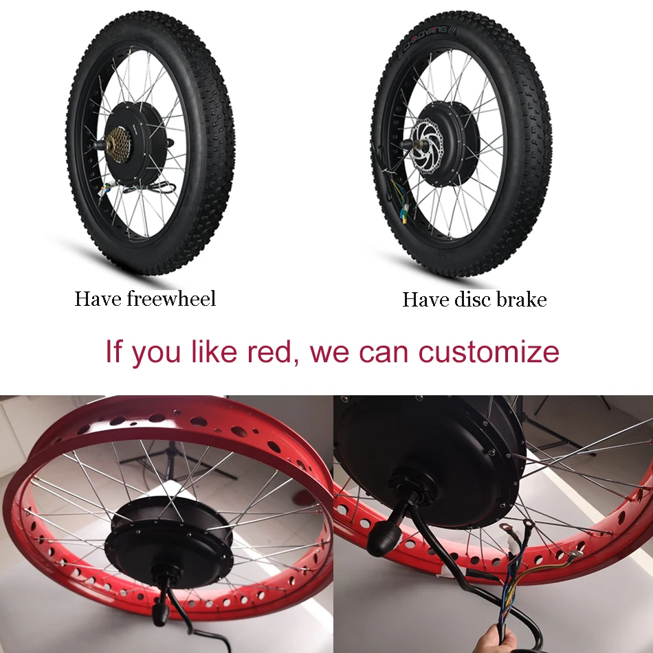 Hub Motor Bike Ebike Conversion Kit 