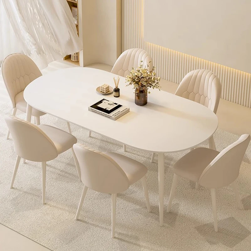 

Бесплатная доставка, роскошный обеденный стол, ресторан, скандинавский белый женский кухонный дизайнерский стол, мебель для вестибюля отеля