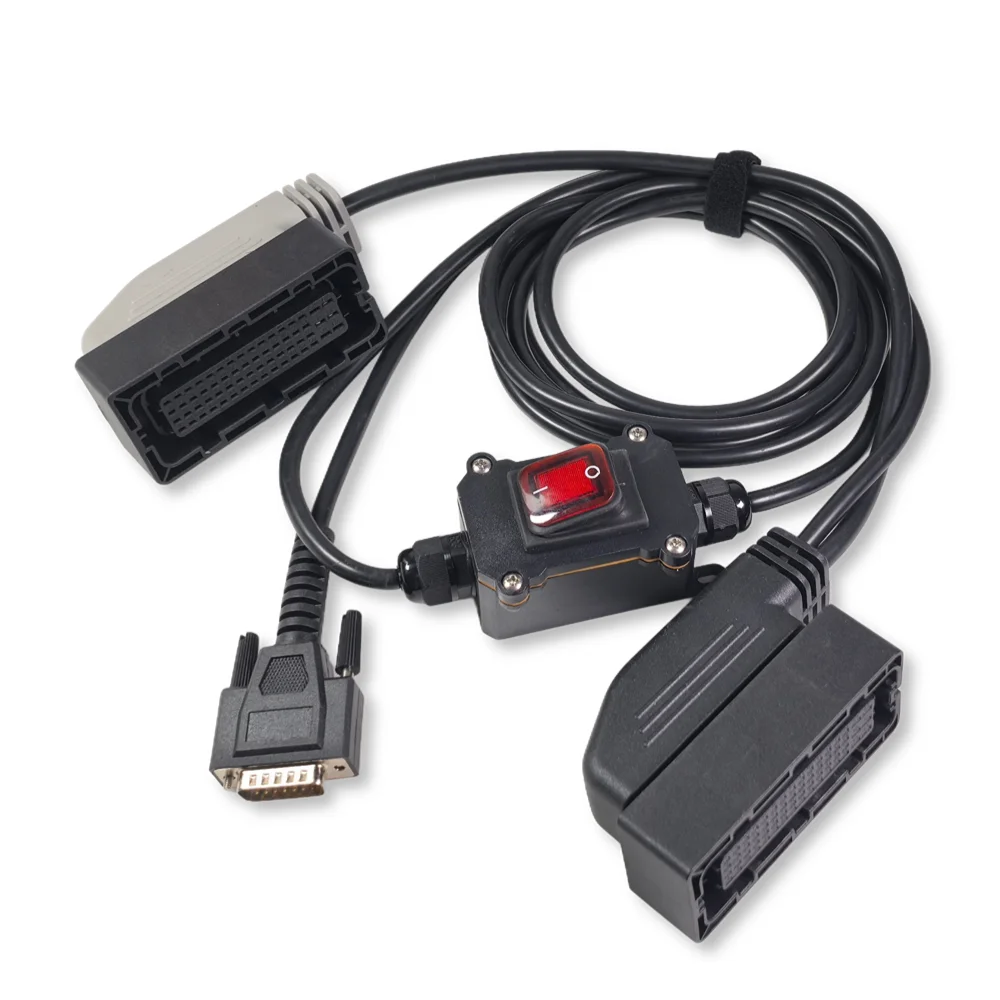 For Volvo OEM TRW EMS2. X Bench Cable for KT200 KT200II Supports EMS 2.2, EMS2.3 and EMS 2.4 FOXFLASH and ECU Connect Cable 2