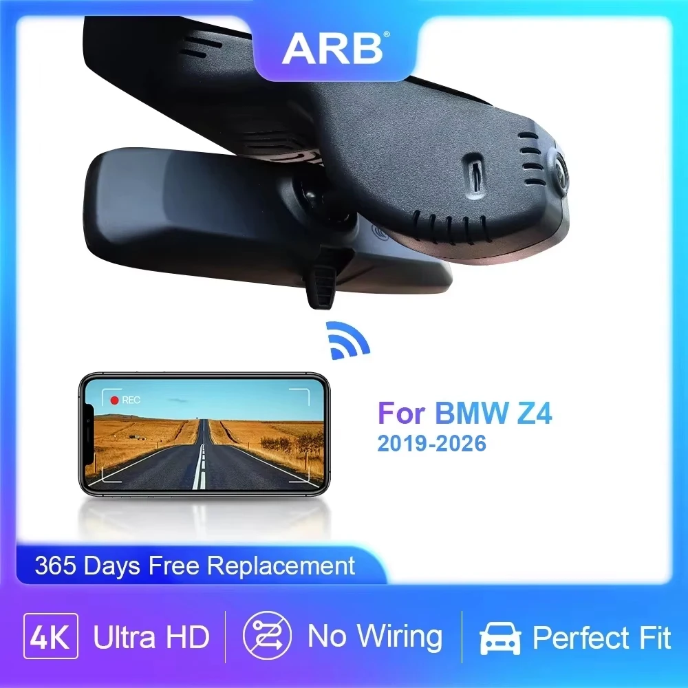 ARB 4K Dash Cam for BMW Z4 G29 (-2026), OEM Style Car DVR with WIFI, APP Control & Super Night Vision
