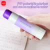 WQN-3/6/12PCS Creative Purple Color-Changing Solid Glue Stick Hand Glue Non-Toxic Safe School Stationery Supplies  9g 4