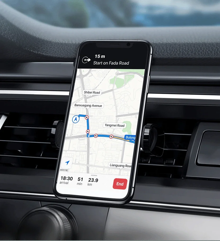 2025 Car Phone Holder For Universal Mobile Phone Holder Stand Car Phone Stand For Car Air Outlet Mount Car Cell Phone Support