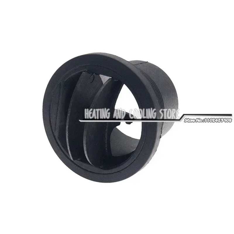 Car Diesel Heater Pipe Openable Round Vent Outlet Rotatable Black Exhaust Joint Connector 42/60/75/90mm for Parking Heater