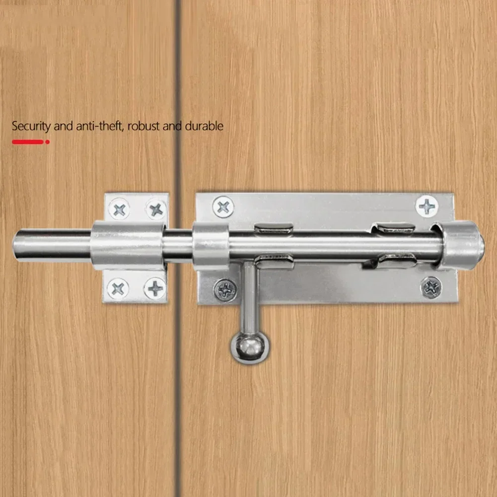 Door Bolt Lock Stainless Steel Door Bolt Latch For Home Hardware Bathroom Toilet Shed Gate Safety Window Catch Lock door latch door lock cylinder