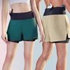 2 in 1 Trail Running Marathon High Large Capacity Quick Dry Long Distance Training Shorts Sports Men Women Summer With Waist bag 1