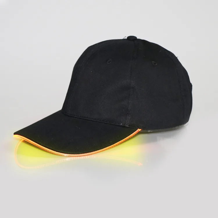 BOTOWI Unisex LED Baseball Cap Light Up Festival Hats Halloween/Christmas Hat Burning Man Hat Glow In The Dark Hat Men/Women Hip-Hop Baseball Cap Rave