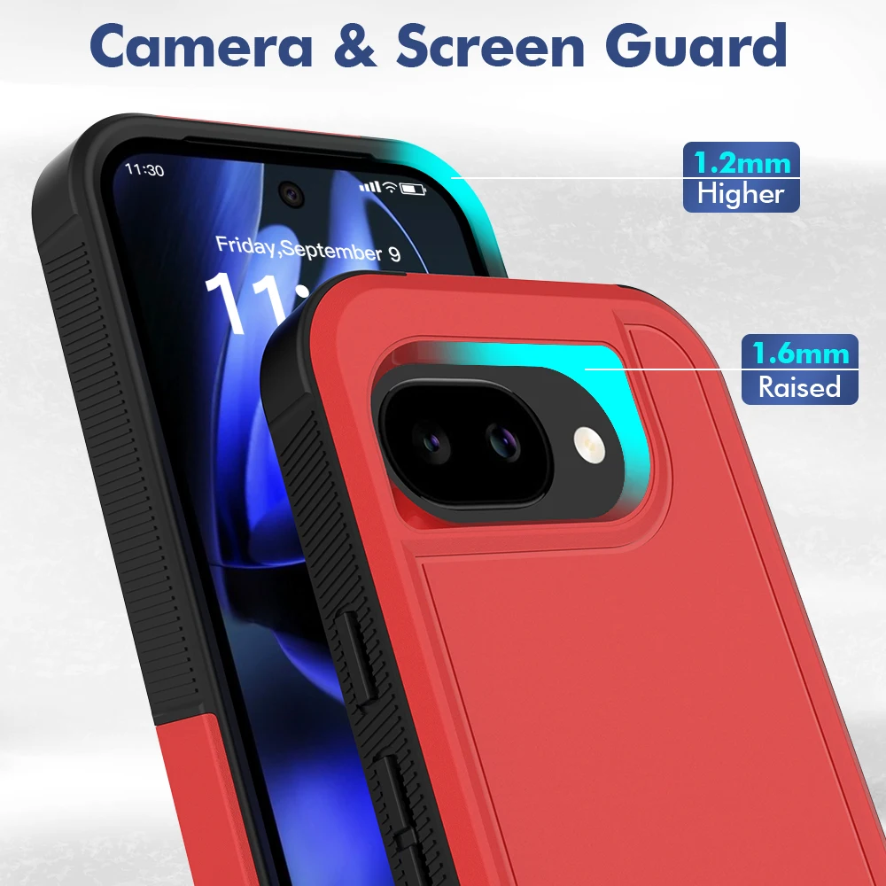 Military Grade Armor Matte Shockproof Phone Case Cover