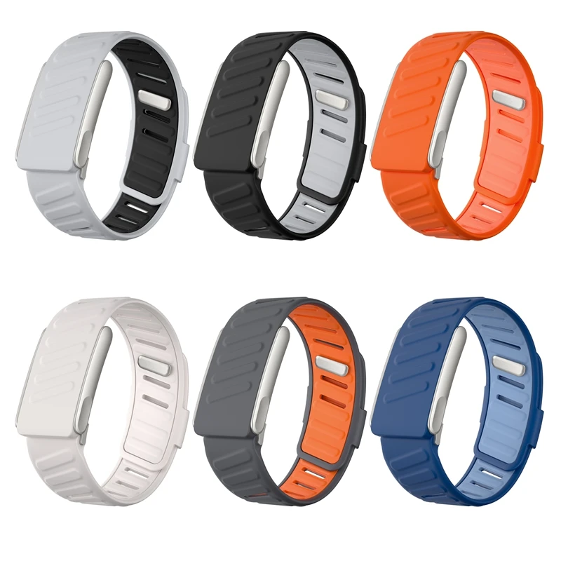 Silicone Band 5.0Whoop Two Color For Whoop 5.0 Heart Rate Monitor Sports Fitness Waterproof Wristband_voghion.com