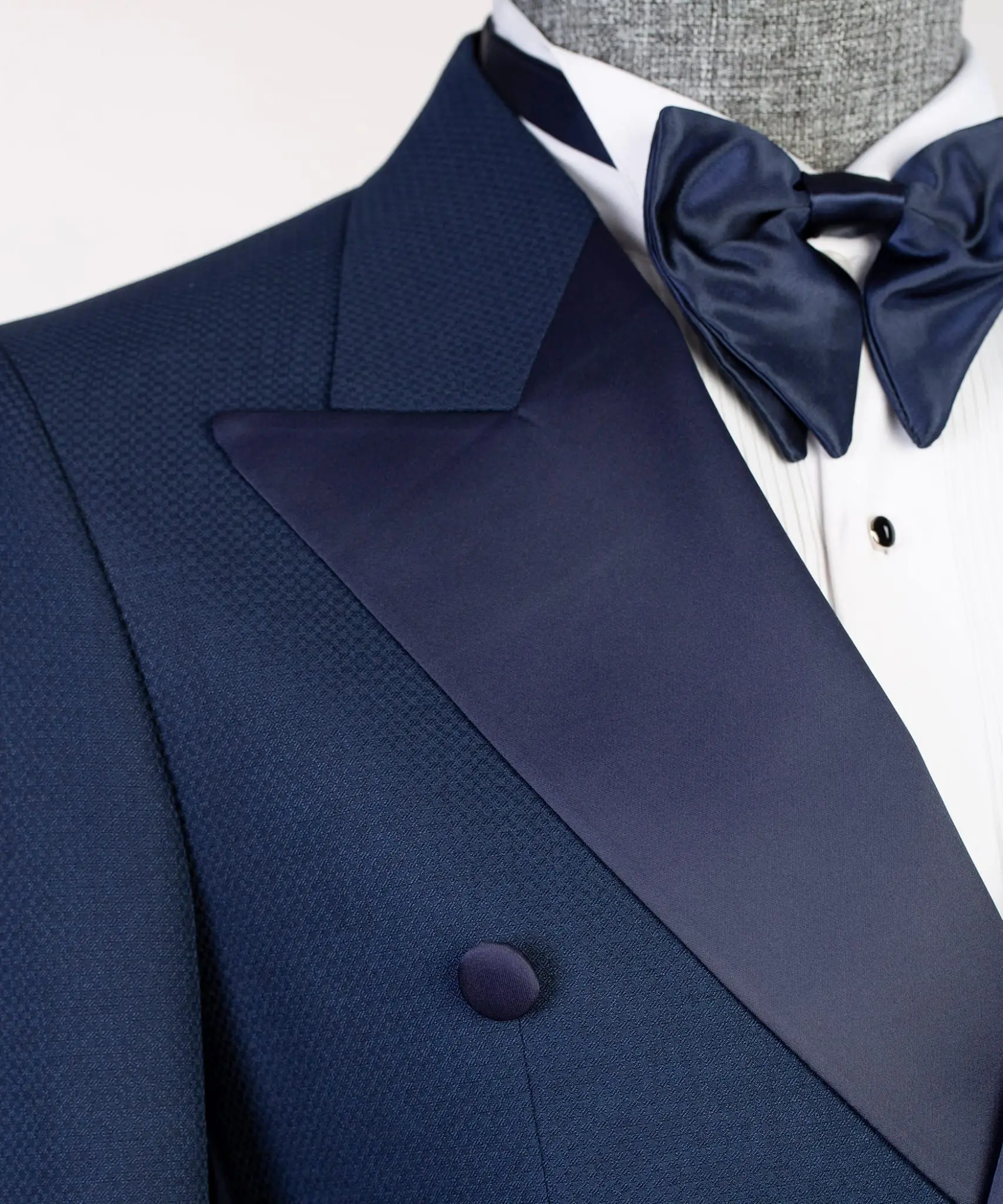 One Piece Navy Mens Jacket for Wedding Prom Party Double Breasted Coat Peaked Lapel Men Blazers Costume Homme Mariage