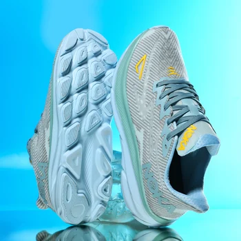 Men's Running Shoes Jogging Cushioning Luxury Shoes Trainer Race Outdoor Breathable Couple Non-Slip Sneakers Mesh Off-road Shoes 2