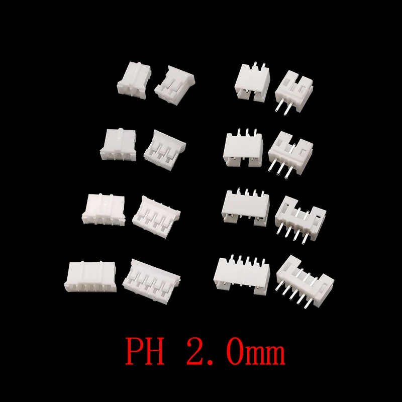 JST PH XH Terminals Kit 230Pcs/Box 2/3/4/5 Pin