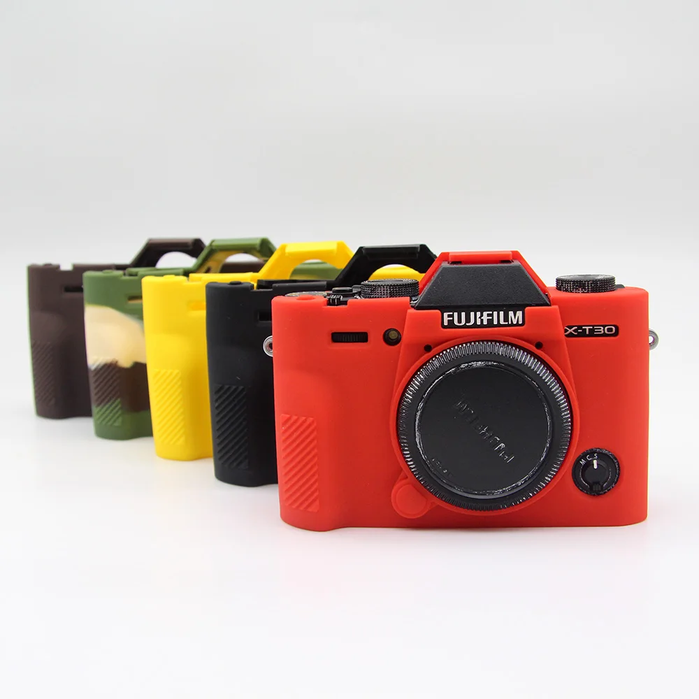 Custodia Protettiva In Pelle Per Armatura In Silicone Per Fujifilm X-T30, X-T30 Ii, Xt30, Xt30Ii Custodia Morbida Protettiva Per Fotocamera Mirrorless