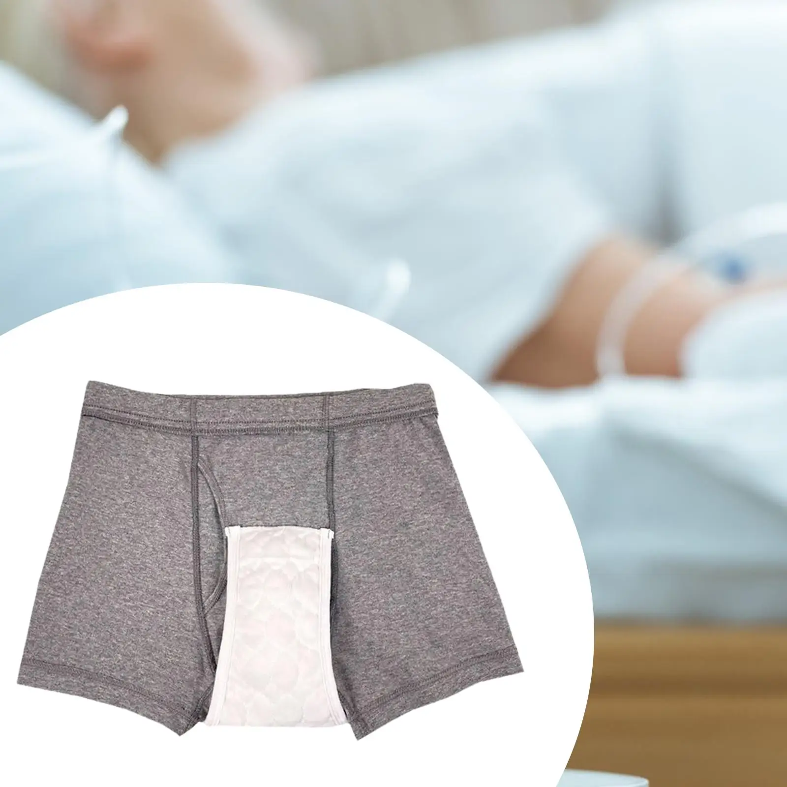 Men's Incontinence Waterproof Boxer Shorts 2