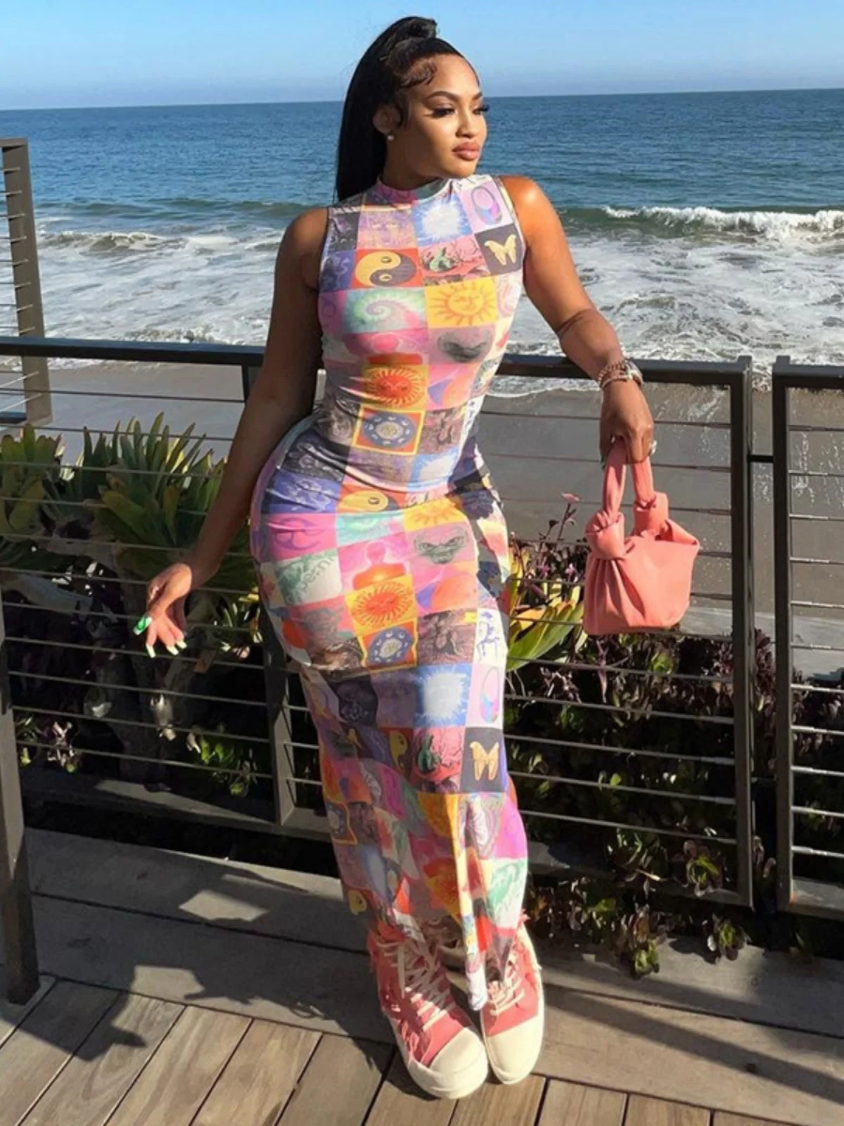 

Sexy Atmosphere Split Slim Fitting Dress