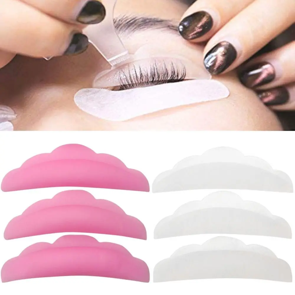 10Pcs Silicone Eyelash Perming Pads Lamination Pad Reusable Eyelash Shims Eyelash Extension Eyelashes Perming Curler Rods