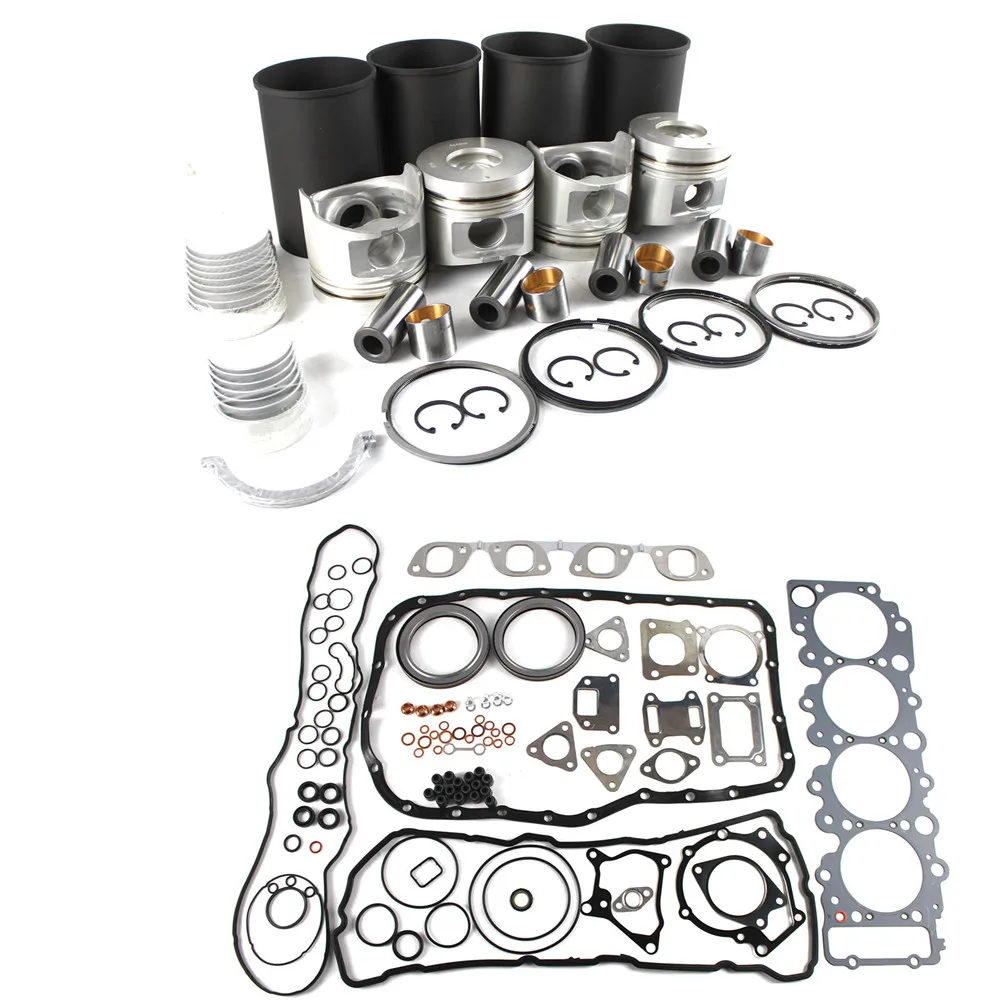 

4HL1 Diesel Engine Rebuild Kit for EX200-3 ZX210F-3 ZX290F-3 CX210B 210X2 CX240B Excavators ISUZU NPR NQR GMC Truck Loader 5.2L