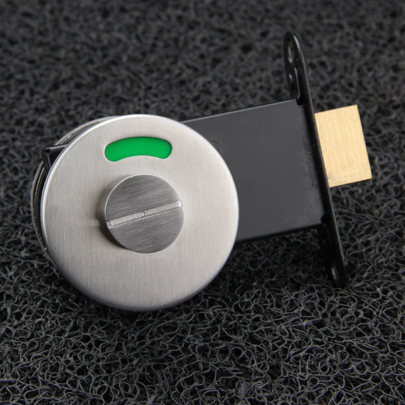 Aço inoxidável Door Lock com indicador vermelho