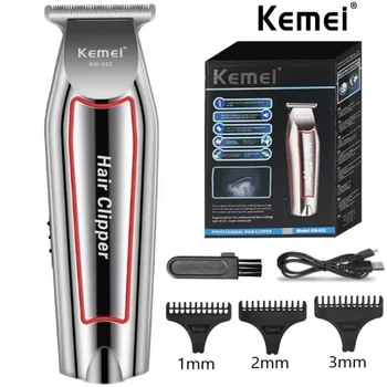 Kemei tondeuse à cheveux professionnelle tondeuse à barbe électrique pour hommes tondeuse à cheveux coupe de cheveux Machine coupe de cheveux Kit de toilettage KM-032