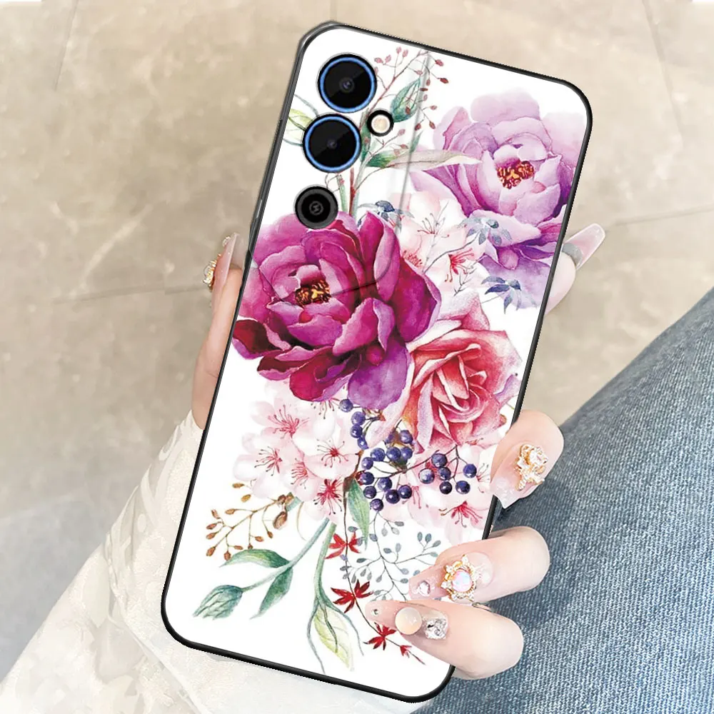 Marble Design Soft Silicone Phone Case, TPU Protective Bumper Cover