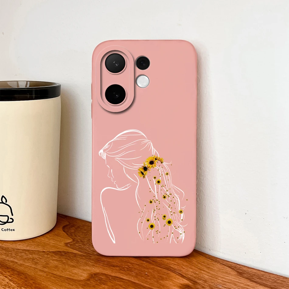 Fashion Heart Butterfly Phone Back Cover - Full Protection Soft Liquid Silicone Bumper