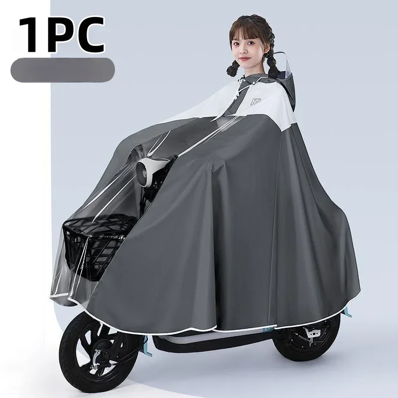 All-Weather Adult Rain Poncho for Outdoor Activities and Travel