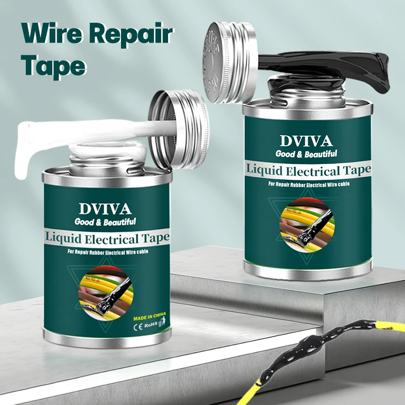 Strong Liquid เทปไฟฟ้าซ่อมยางสายไฟ Coat กาวทนอุณหภูมิสูงบ้านฉนวนกันความร้อนกาว 1